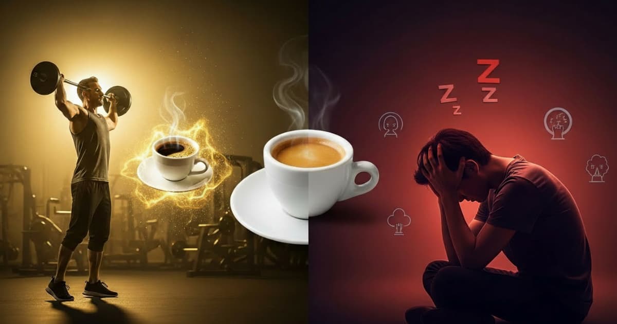 Imagem ilustrativa do artigo: Cafeína: Herói ou Vilão? Como usar a favor do seu treino e foco