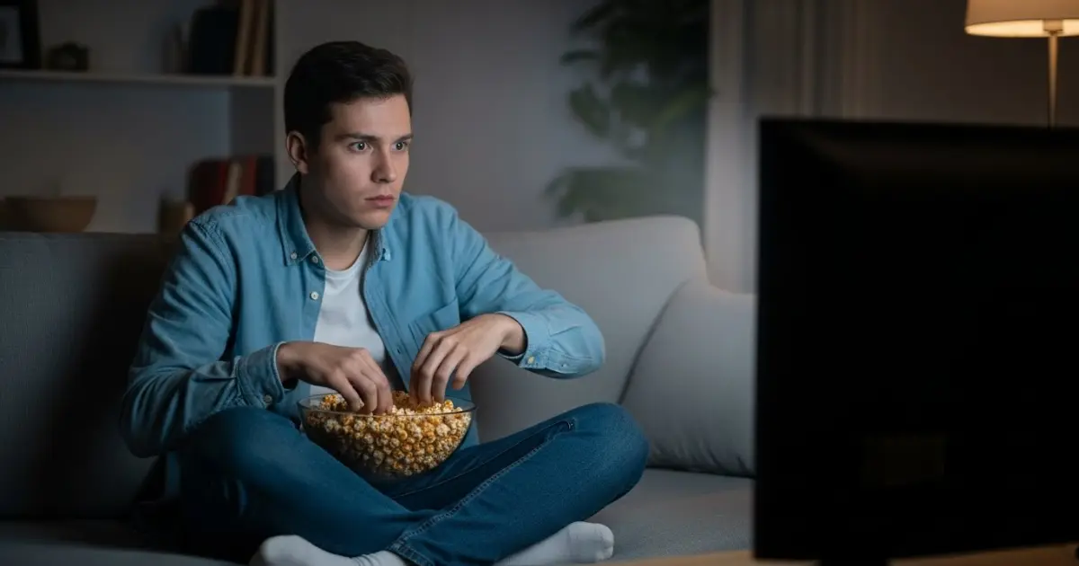 Imagem ilustrativa do artigo: É Ruim Comer Assistindo Televisão? A Verdade Que a Nutrição Revela