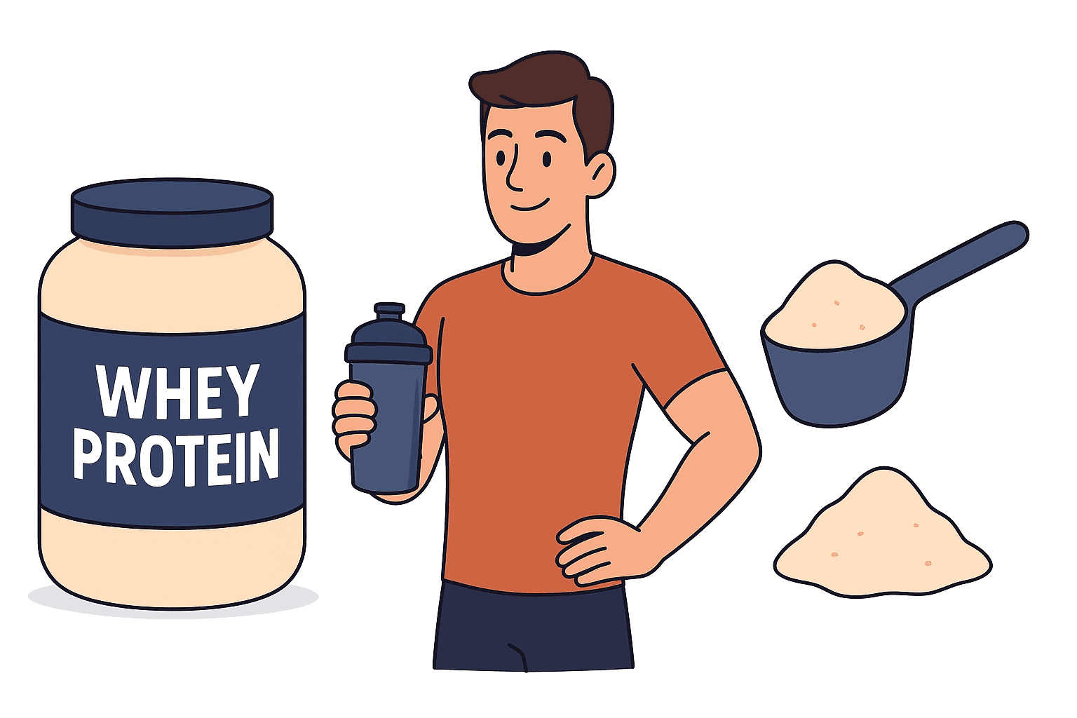 Capa do artigo: Os Melhores Whey Protein: Guia Completo para Escolher - Guia completo no blog 4nutris