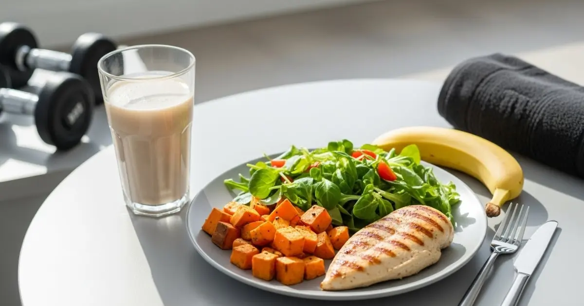 Imagem ilustrativa do artigo: O que comer no Pós-Treino para maximizar a recuperação muscular