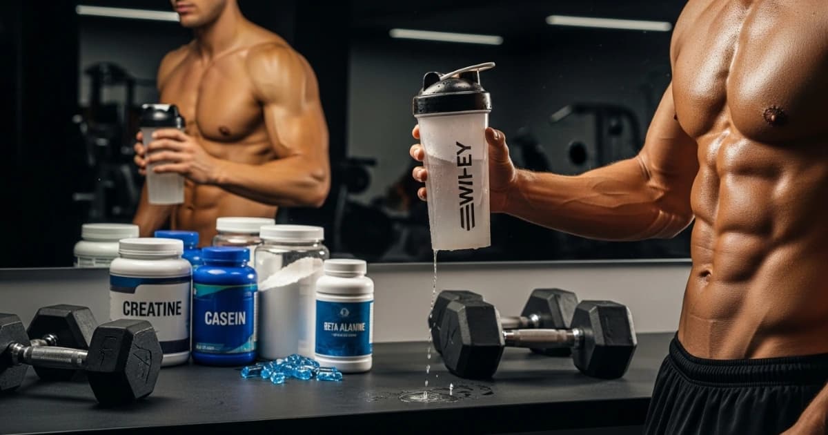 Capa do artigo: Os Melhores Suplementos para Ganhar Massa Muscular