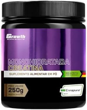 Creatina Monohidratada Growth — Pó (100g / 250g)