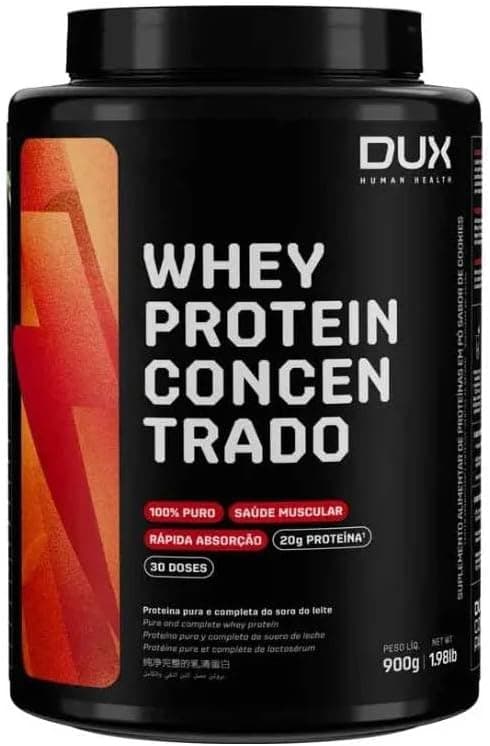 Dux Nutrition — Whey Protein Concentrado (Pote, Refil e Sachê)