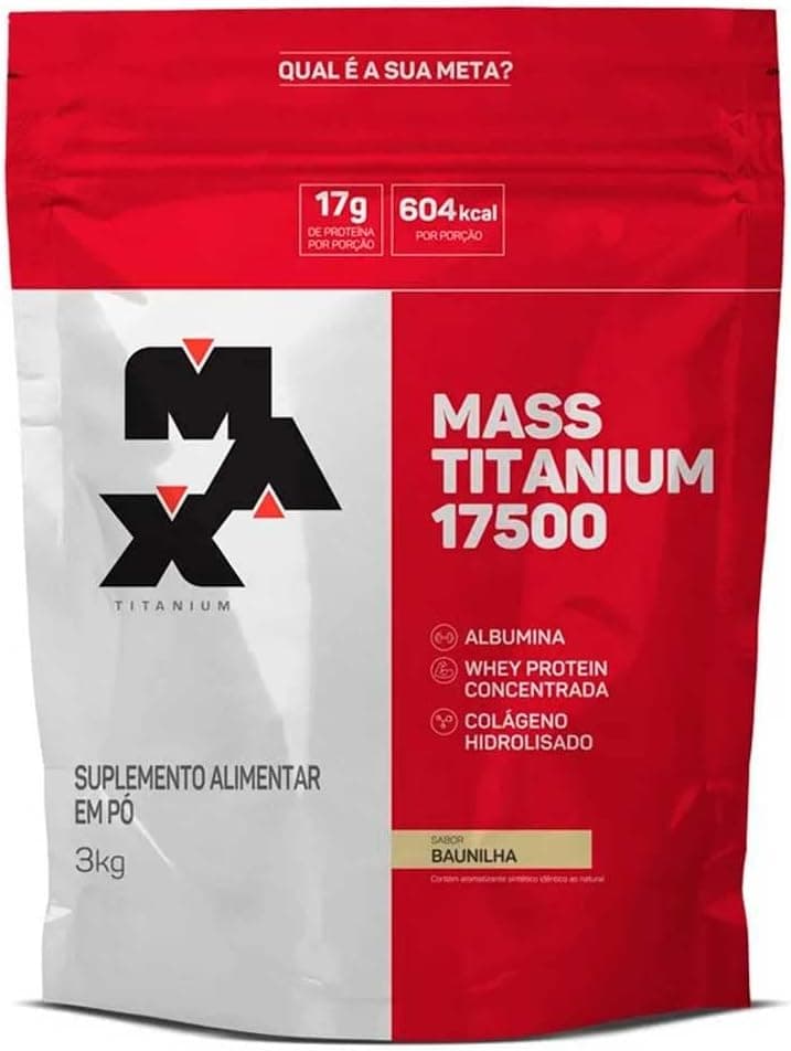 Mass Titanium 17500 (3kg) - Review completo e melhor preço na Amazon