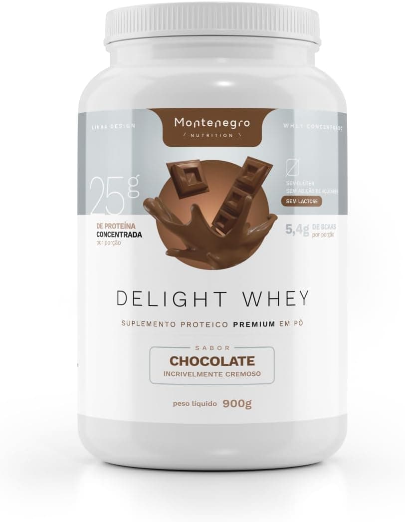 Montenegro Nutrition — Delight Whey Zero Lactose - Review completo e melhor preço na Amazon