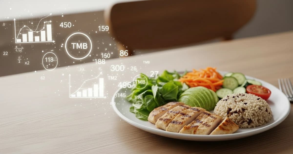 Capa do artigo: Como transformar sua Taxa Metabólica Basal em uma dieta prática