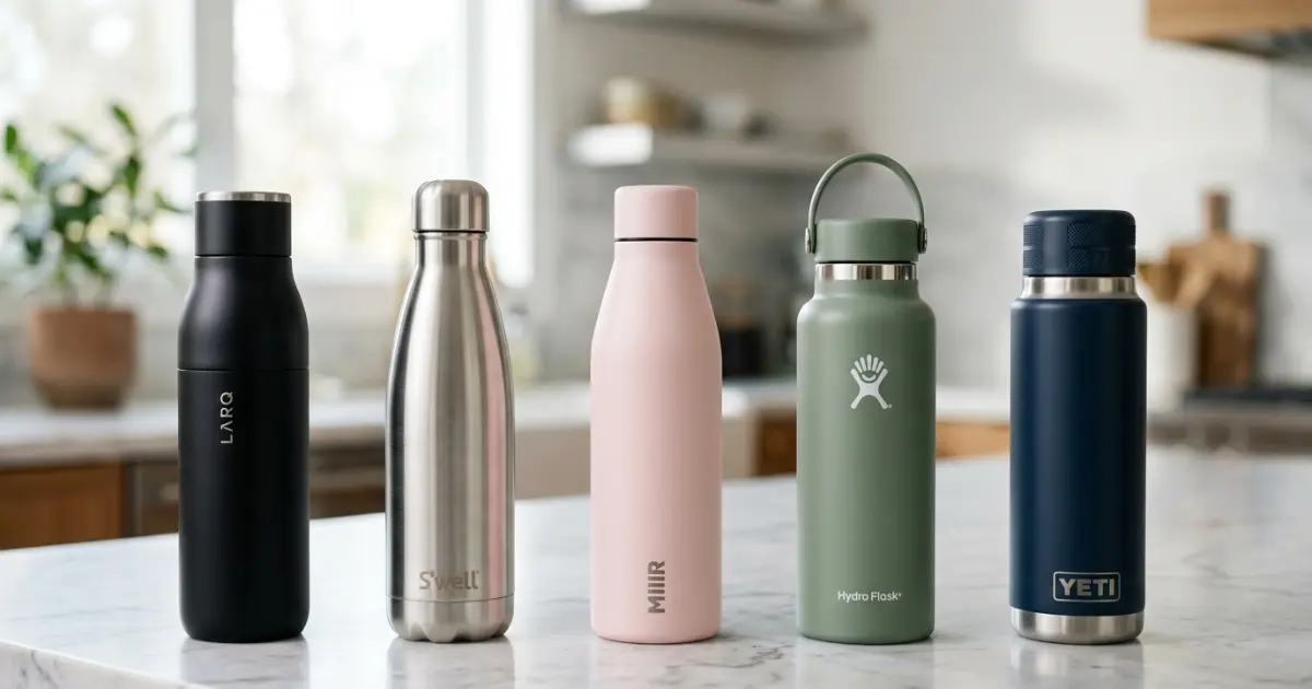 Imagem ilustrativa do artigo: As 5 Melhores Garrafas de Água Térmicas em 2026: Guia Completo