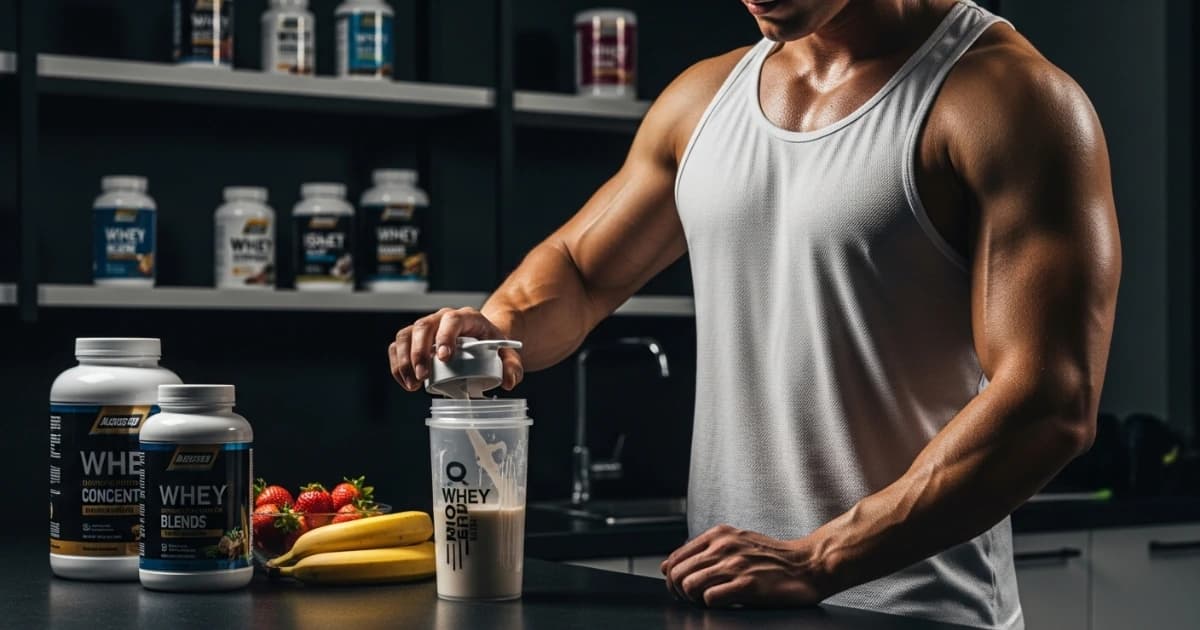 Imagem ilustrativa do artigo: Os Melhores Whey Protein em 2025: Guia Completo para Escolher