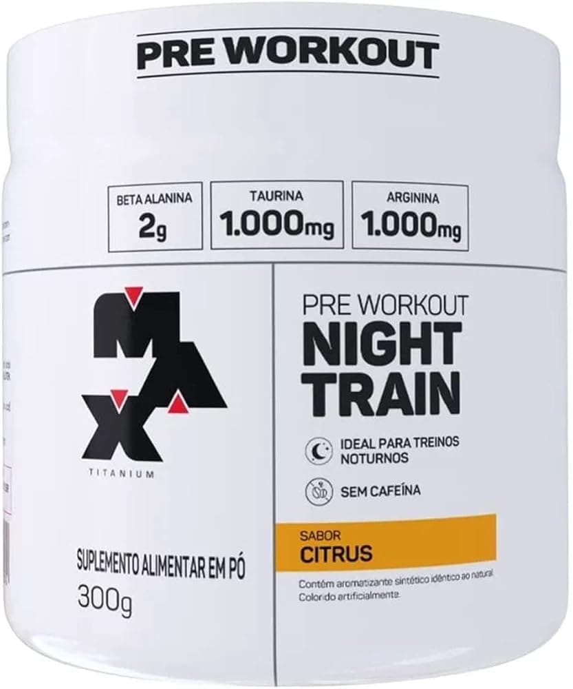 Max Titanium — Night Train - Análise completa, benefícios e onde comprar com melhor preço