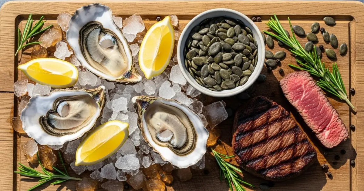 Alimentos ricos em zinco