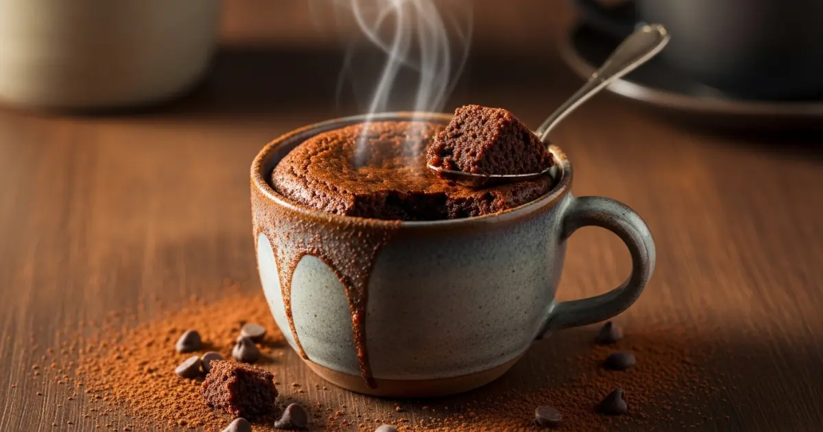 Brownie de Caneca Proteico