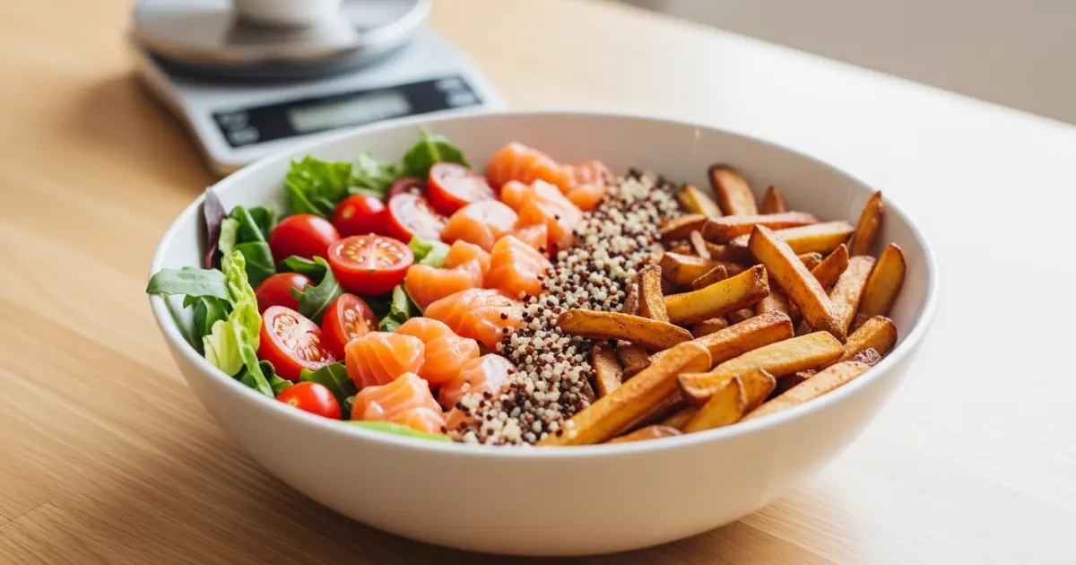 A regra 80/20 na dieta flexível