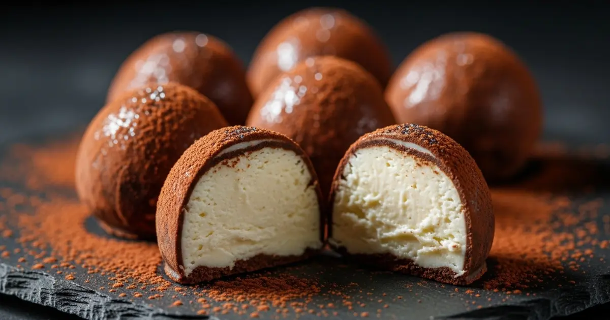 Trufa de Whey com Recheio Cremoso